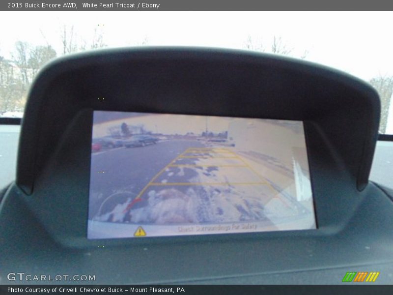 White Pearl Tricoat / Ebony 2015 Buick Encore AWD
