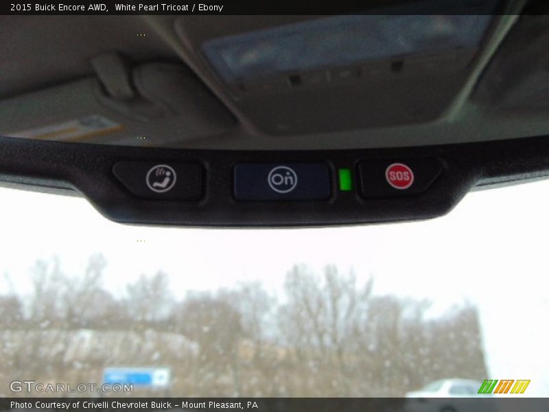 White Pearl Tricoat / Ebony 2015 Buick Encore AWD