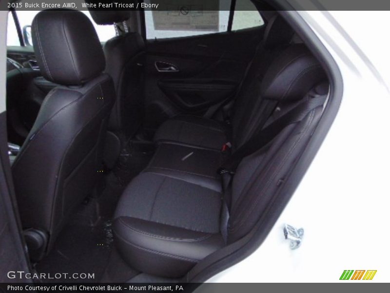 White Pearl Tricoat / Ebony 2015 Buick Encore AWD