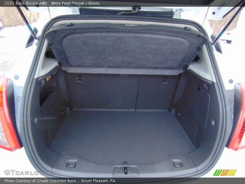 White Pearl Tricoat / Ebony 2015 Buick Encore AWD