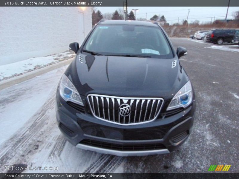 Carbon Black Metallic / Ebony 2015 Buick Encore AWD