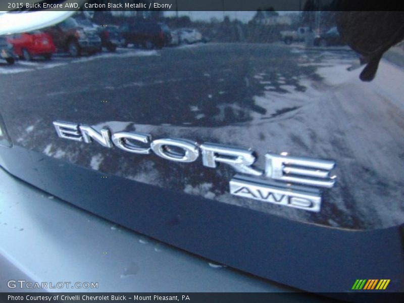 Carbon Black Metallic / Ebony 2015 Buick Encore AWD