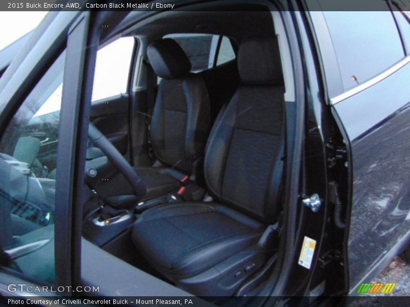 Carbon Black Metallic / Ebony 2015 Buick Encore AWD