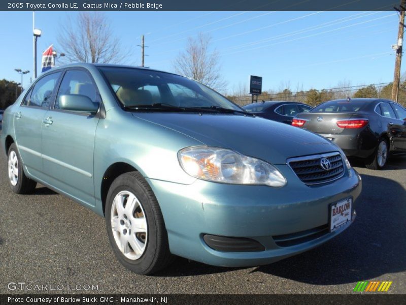 Cactus Mica / Pebble Beige 2005 Toyota Corolla LE