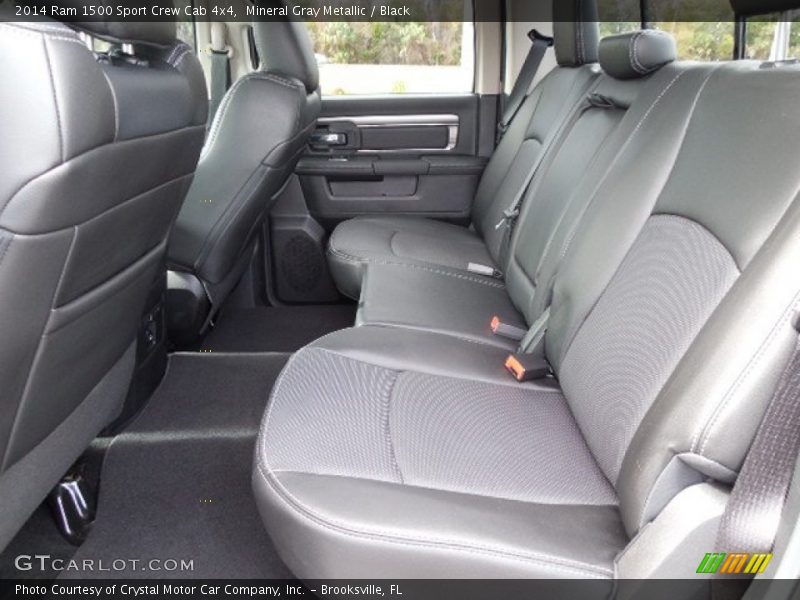 Mineral Gray Metallic / Black 2014 Ram 1500 Sport Crew Cab 4x4