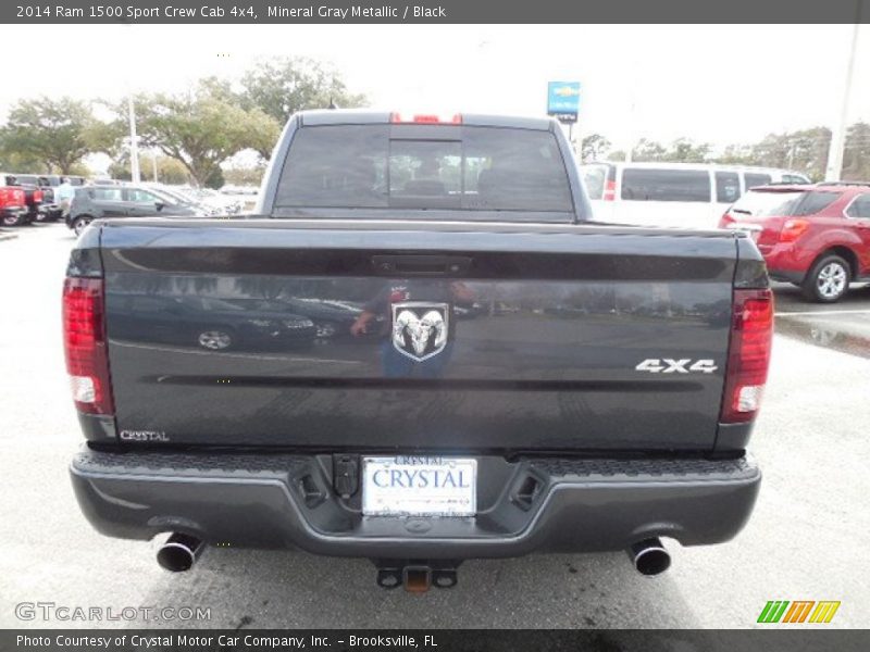 Mineral Gray Metallic / Black 2014 Ram 1500 Sport Crew Cab 4x4