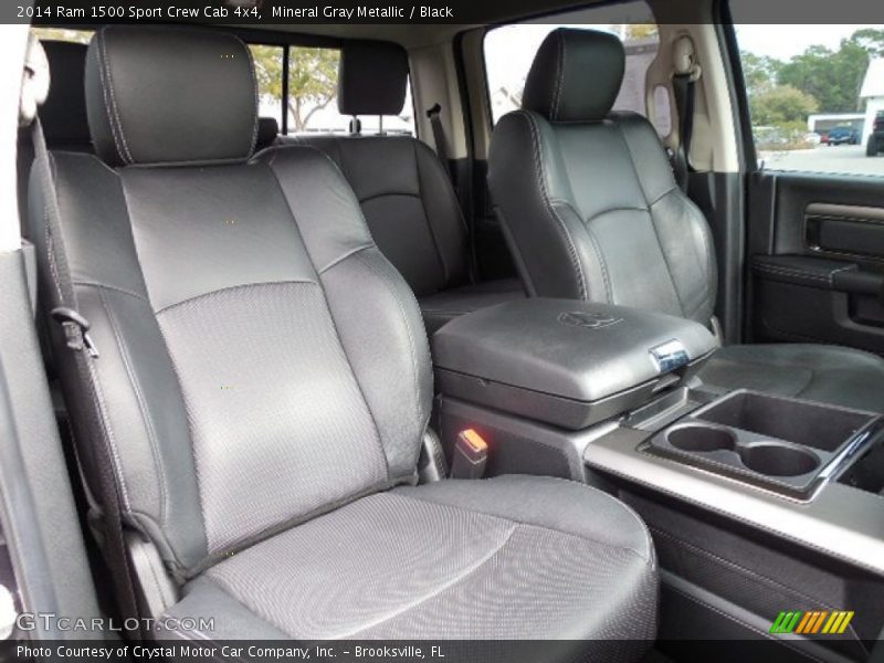 Mineral Gray Metallic / Black 2014 Ram 1500 Sport Crew Cab 4x4