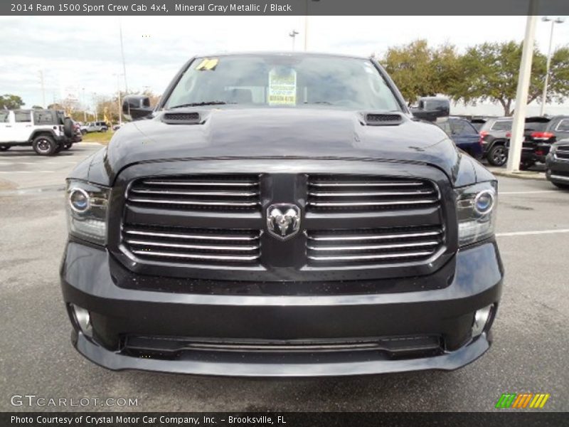 Mineral Gray Metallic / Black 2014 Ram 1500 Sport Crew Cab 4x4
