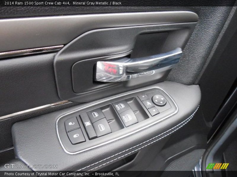 Mineral Gray Metallic / Black 2014 Ram 1500 Sport Crew Cab 4x4