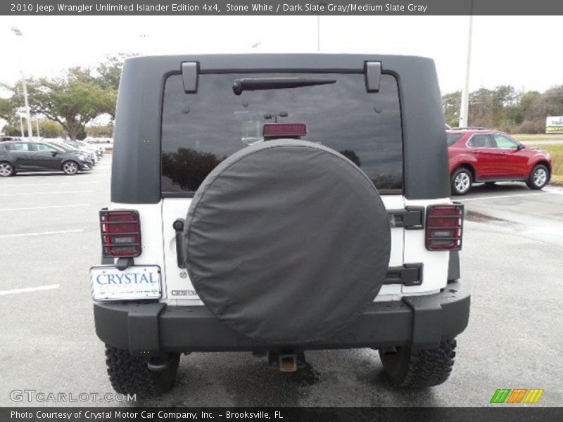 Stone White / Dark Slate Gray/Medium Slate Gray 2010 Jeep Wrangler Unlimited Islander Edition 4x4