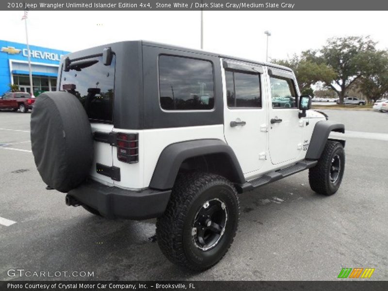 Stone White / Dark Slate Gray/Medium Slate Gray 2010 Jeep Wrangler Unlimited Islander Edition 4x4