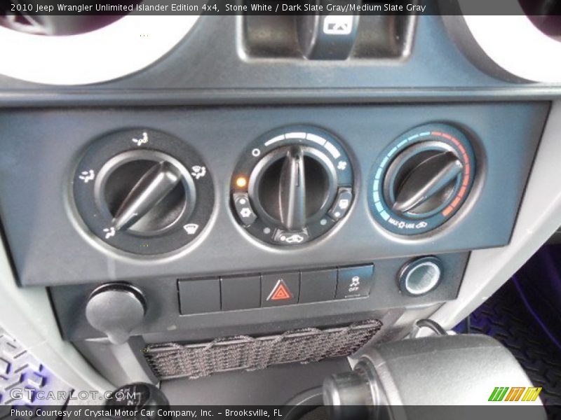 Stone White / Dark Slate Gray/Medium Slate Gray 2010 Jeep Wrangler Unlimited Islander Edition 4x4