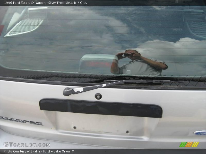 Silver Frost Metallic / Gray 1996 Ford Escort LX Wagon