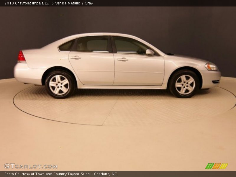 Silver Ice Metallic / Gray 2010 Chevrolet Impala LS