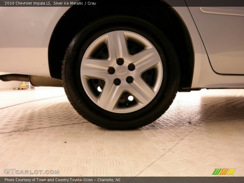 Silver Ice Metallic / Gray 2010 Chevrolet Impala LS