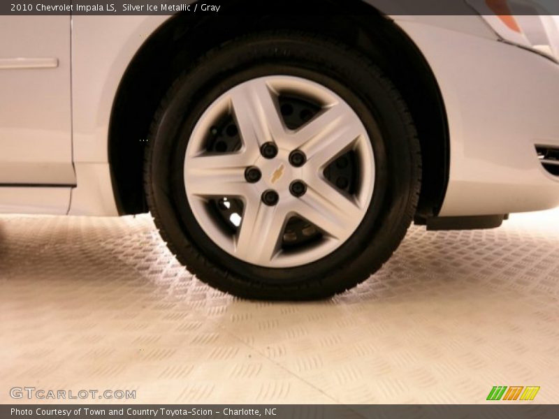 Silver Ice Metallic / Gray 2010 Chevrolet Impala LS