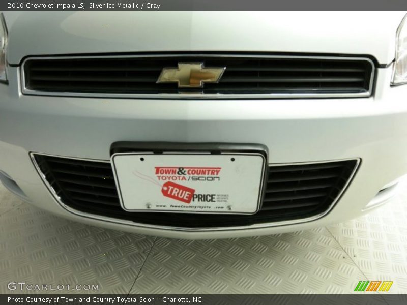Silver Ice Metallic / Gray 2010 Chevrolet Impala LS