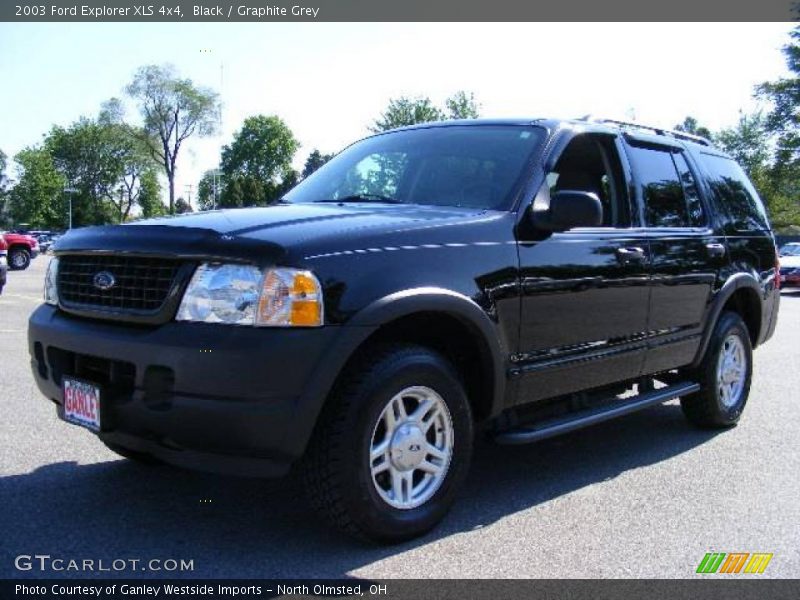 Black / Graphite Grey 2003 Ford Explorer XLS 4x4
