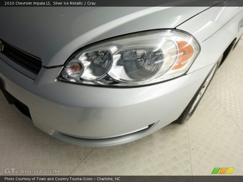 Silver Ice Metallic / Gray 2010 Chevrolet Impala LS
