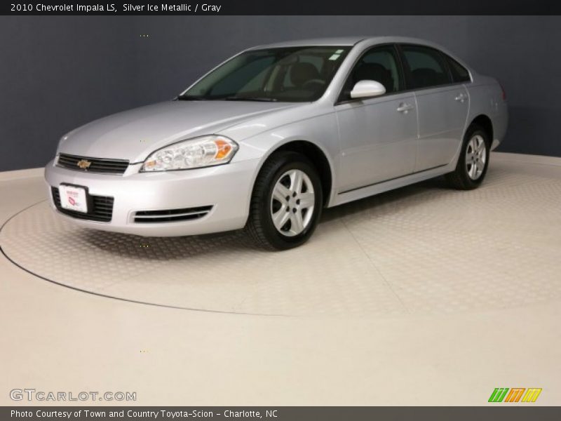 Silver Ice Metallic / Gray 2010 Chevrolet Impala LS