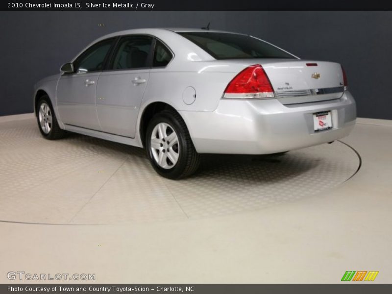 Silver Ice Metallic / Gray 2010 Chevrolet Impala LS