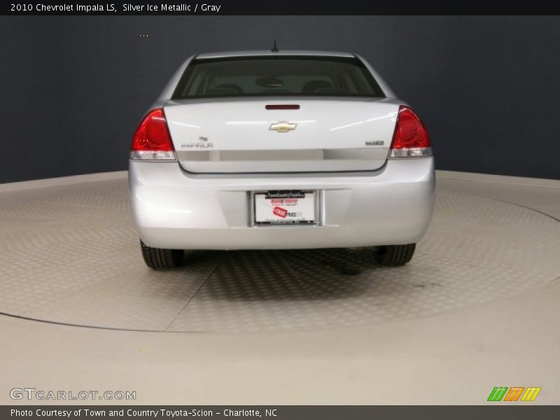 Silver Ice Metallic / Gray 2010 Chevrolet Impala LS