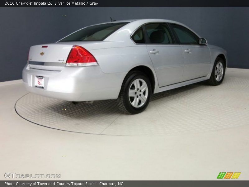 Silver Ice Metallic / Gray 2010 Chevrolet Impala LS