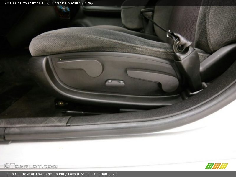 Silver Ice Metallic / Gray 2010 Chevrolet Impala LS