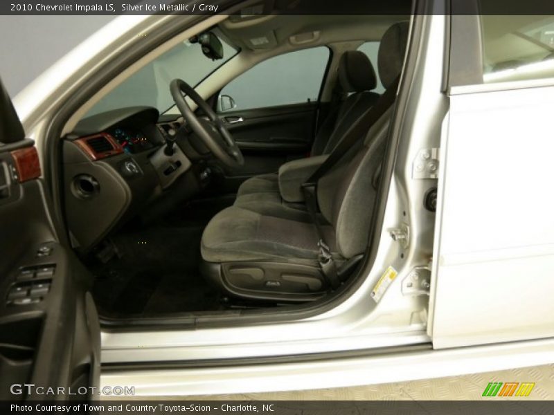 Silver Ice Metallic / Gray 2010 Chevrolet Impala LS