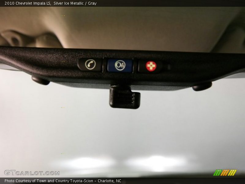 Silver Ice Metallic / Gray 2010 Chevrolet Impala LS