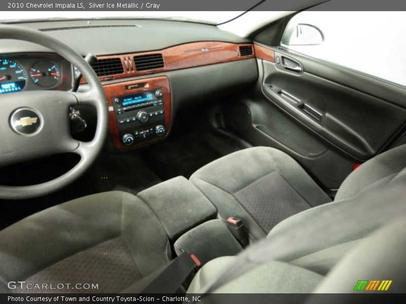 Silver Ice Metallic / Gray 2010 Chevrolet Impala LS