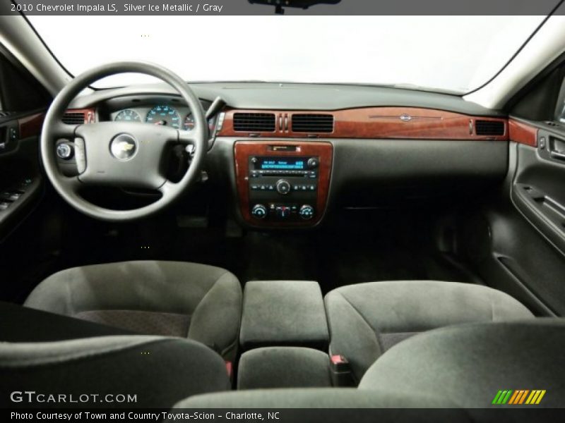 Silver Ice Metallic / Gray 2010 Chevrolet Impala LS