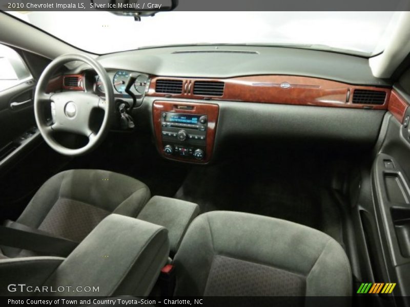 Silver Ice Metallic / Gray 2010 Chevrolet Impala LS