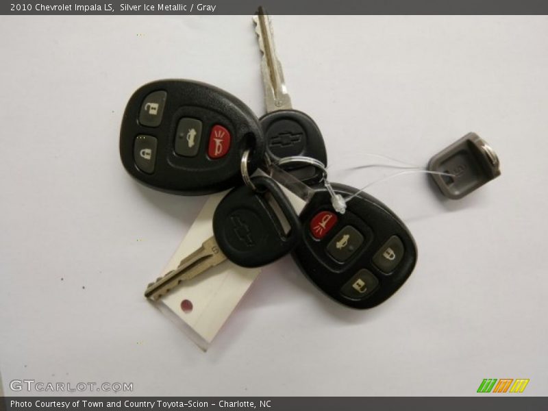 Silver Ice Metallic / Gray 2010 Chevrolet Impala LS