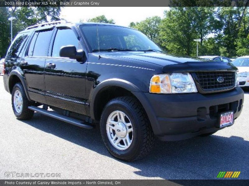 Black / Graphite Grey 2003 Ford Explorer XLS 4x4
