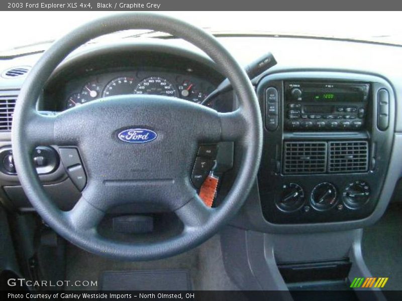 Black / Graphite Grey 2003 Ford Explorer XLS 4x4