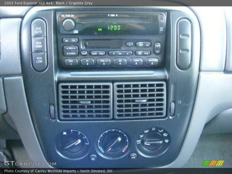 Black / Graphite Grey 2003 Ford Explorer XLS 4x4