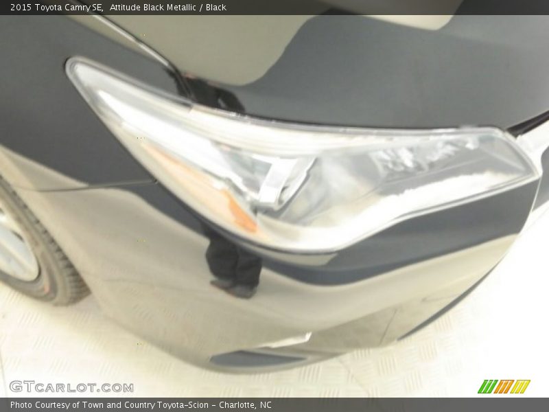Attitude Black Metallic / Black 2015 Toyota Camry SE