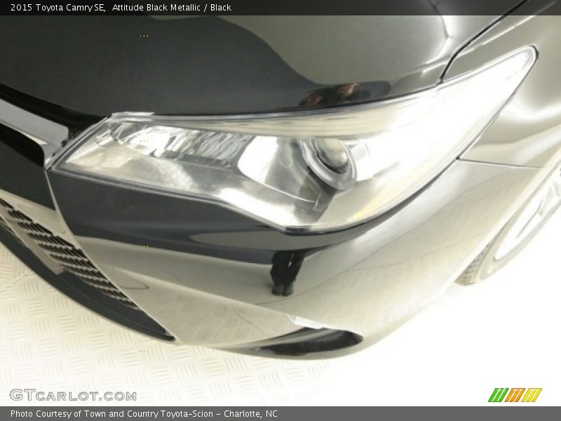 Attitude Black Metallic / Black 2015 Toyota Camry SE