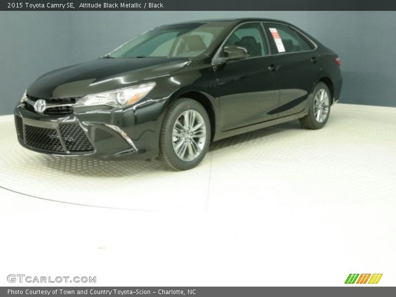 Attitude Black Metallic / Black 2015 Toyota Camry SE