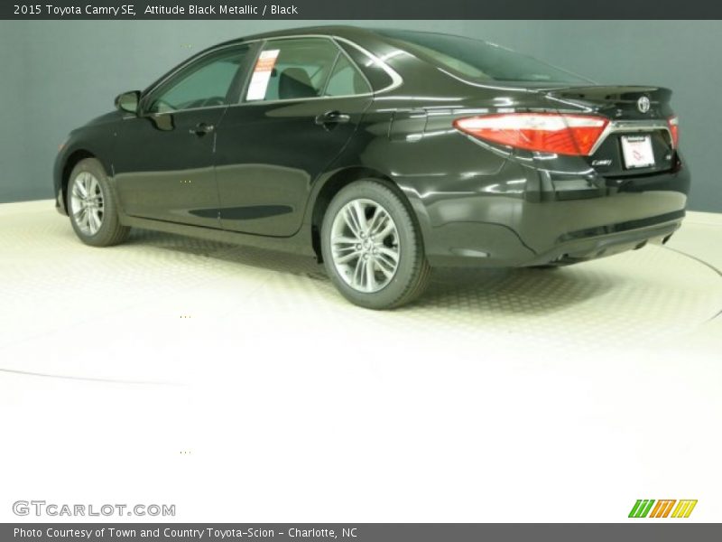 Attitude Black Metallic / Black 2015 Toyota Camry SE