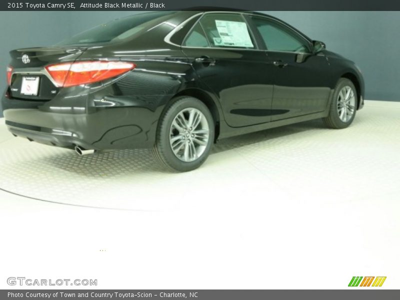 Attitude Black Metallic / Black 2015 Toyota Camry SE