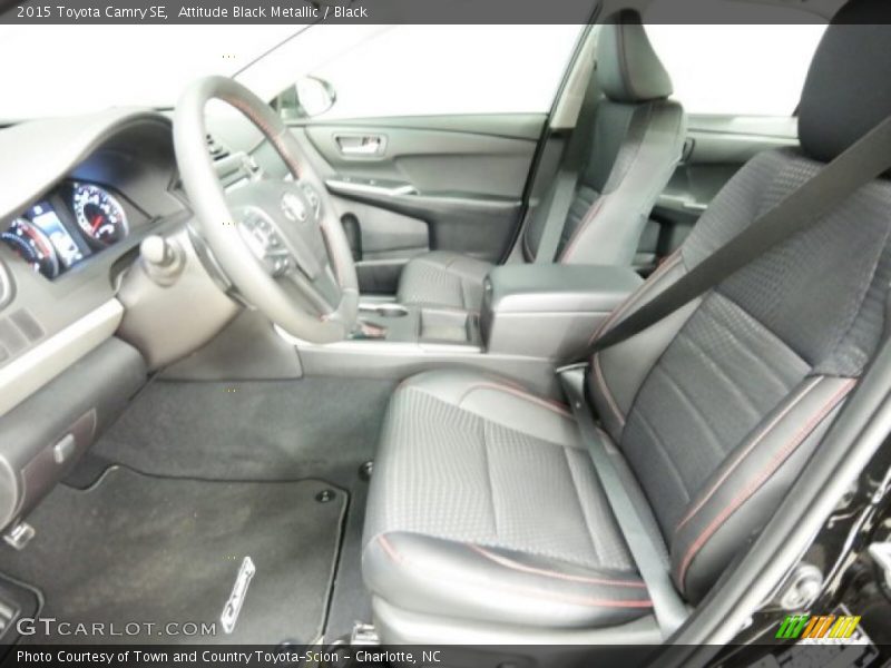 Attitude Black Metallic / Black 2015 Toyota Camry SE
