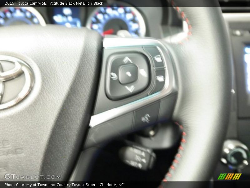 Attitude Black Metallic / Black 2015 Toyota Camry SE