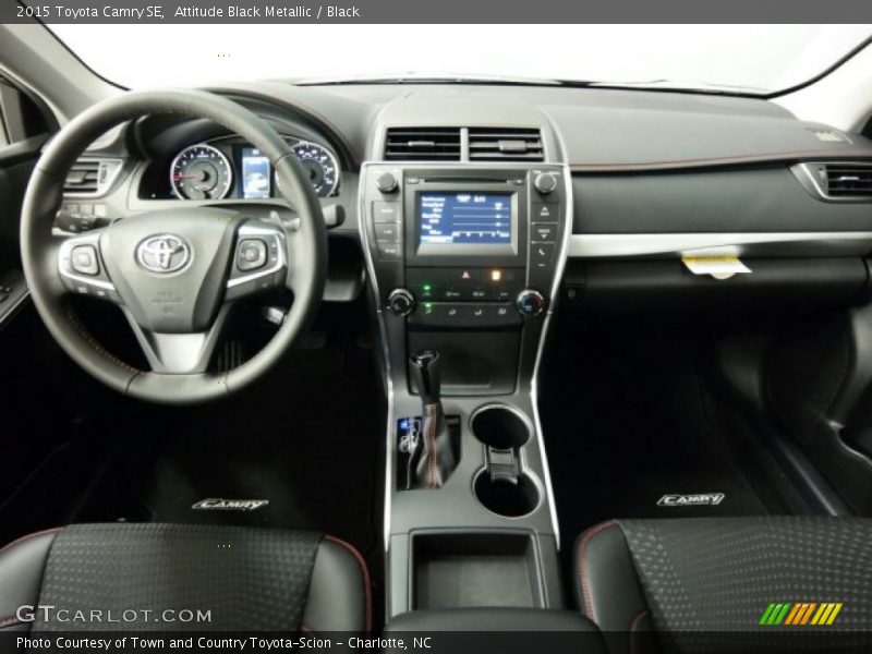 Attitude Black Metallic / Black 2015 Toyota Camry SE