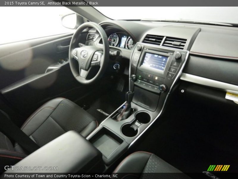 Attitude Black Metallic / Black 2015 Toyota Camry SE