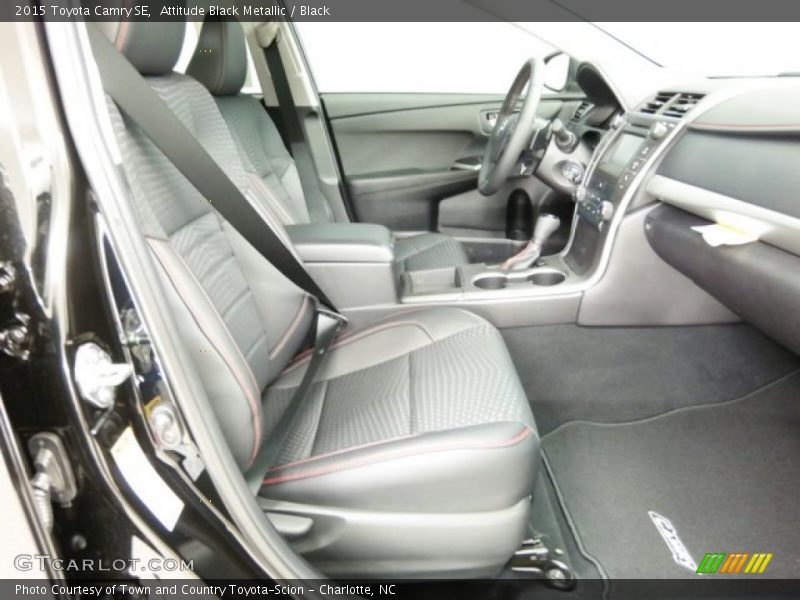 Attitude Black Metallic / Black 2015 Toyota Camry SE