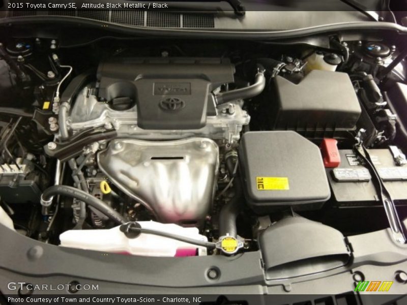 Attitude Black Metallic / Black 2015 Toyota Camry SE