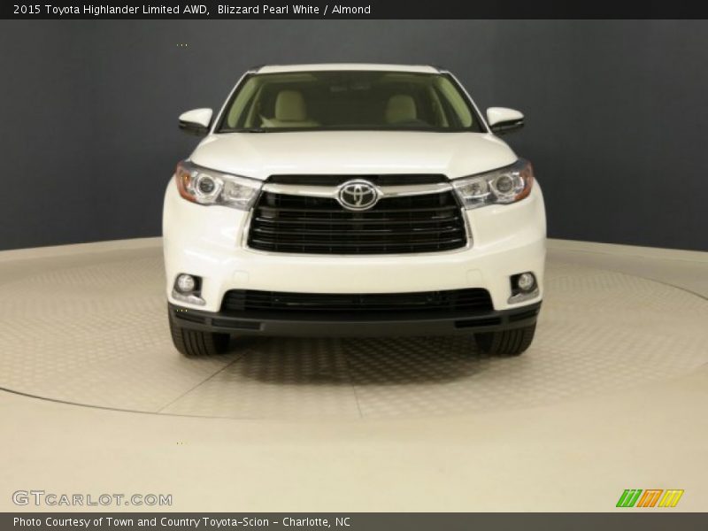 Blizzard Pearl White / Almond 2015 Toyota Highlander Limited AWD