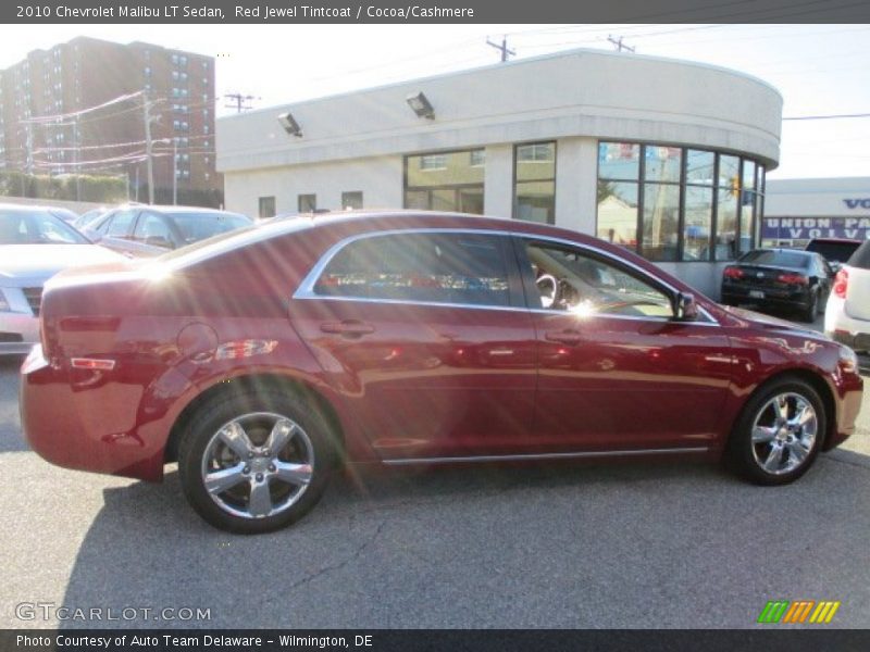 Red Jewel Tintcoat / Cocoa/Cashmere 2010 Chevrolet Malibu LT Sedan
